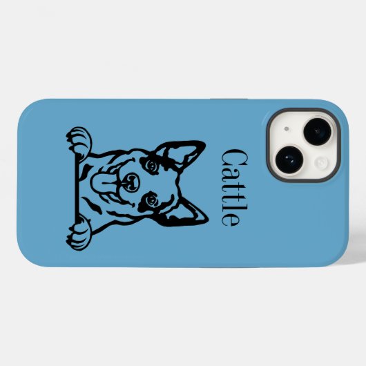 Australian Cattle Dog Case-Mate iPhone Case (Achterkant (horizontaal))