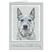 Australian Cattle Dog - Cute Original Dog Art (Voorkant)