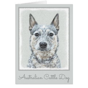 Australian Cattle Dog - Cute Original Dog Art