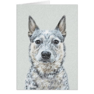 Australian Cattle Dog - Cute Original Dog Art