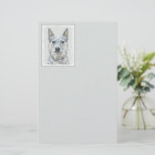 Australian Cattle Dog - Cute Original Dog Art (Staand voorkant)