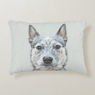 Australian Cattle Dog - Cute Original Dog Art Accent Kussen