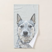 Australian Cattle Dog - Cute Original Dog Art Bad Handdoek (Handdoek)