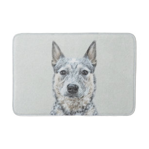 Australian Cattle Dog - Cute Original Dog Art Badmat