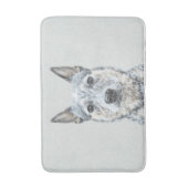 Australian Cattle Dog - Cute Original Dog Art Badmat (Voorkant Verticaal)