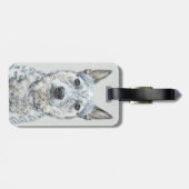 Australian Cattle Dog - Cute Original Dog Art Bagagelabel (Achterkant horizontaal)
