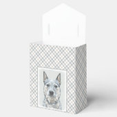 Australian Cattle Dog - Cute Original Dog Art Bedankdoosjes (Geopend)
