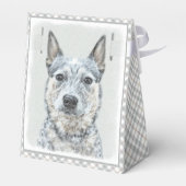 Australian Cattle Dog - Cute Original Dog Art Bedankdoosjes (Achterkant)