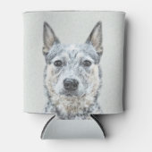 Australian Cattle Dog - Cute Original Dog Art Blikjeskoeler (Voorkant)