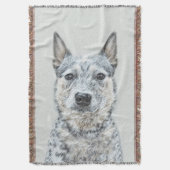 Australian Cattle Dog - Cute Original Dog Art Deken (Voorkant Verticaal)