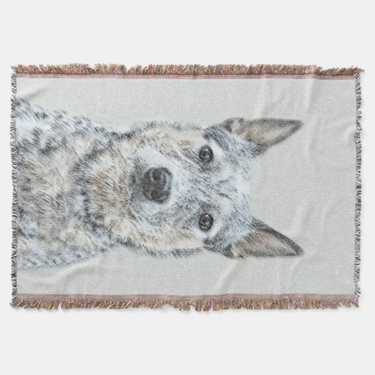 Australian Cattle Dog - Cute Original Dog Art Deken (Voorkant)