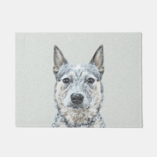 Australian Cattle Dog - Cute Original Dog Art Deurmat