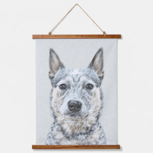 Australian Cattle Dog - Cute Original Dog Art Hangend Wandkleed