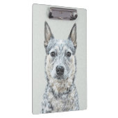 Australian Cattle Dog - Cute Original Dog Art Klembord (Rechts)