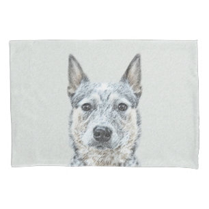 Australian Cattle Dog - Cute Original Dog Art Kussensloop
