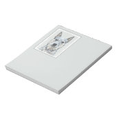 Australian Cattle Dog - Cute Original Dog Art Notitieblok (Linkerzijde)