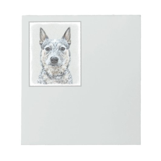Australian Cattle Dog - Cute Original Dog Art Notitieblok (Voorkant)