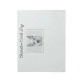 Australian Cattle Dog - Cute Original Dog Art Notitieblok (Linkerzijde)