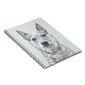 Australian Cattle Dog - Cute Original Dog Art Notitieboek (Rechterzijde)