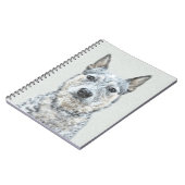 Australian Cattle Dog - Cute Original Dog Art Notitieboek (Linkerzijde)