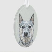 Australian Cattle Dog - Cute Original Dog Art Ornament (voorkant)