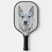 Australian Cattle Dog - Cute Original Dog Art Pickleball Paddle (Achterkant)