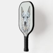 Australian Cattle Dog - Cute Original Dog Art Pickleball Paddle (Links)