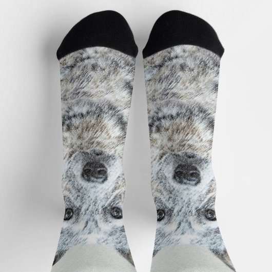 Australian Cattle Dog - Cute Original Dog Art Sokken (Top)