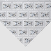 Australian Cattle Dog - Cute Original Dog Art Tissuepapier (Detail)