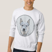 Australian Cattle Dog - Cute Original Dog Art Trui (Voorkant)