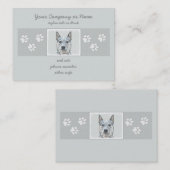 Australian Cattle Dog - Cute Original Dog Art Visitekaartje (Voorkant / Achterkant)