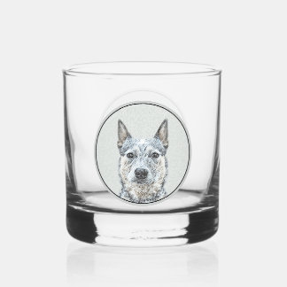 Australian Cattle Dog - Cute Original Dog Art Whisky Glas
