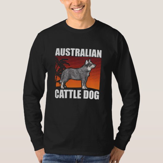 Australian Cattle Dog | Dog Owner Blue Heeler T-shirt (Voorkant)