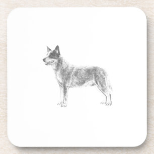 Australian Cattle Dog Drankjes Onderzetter