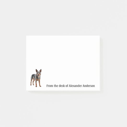 Australian Cattle Dog Gepersonaliseerde Notities Post-it® Notes (Voorkant)