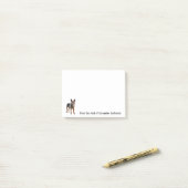 Australian Cattle Dog Gepersonaliseerde Notities Post-it® Notes (Op bureau)