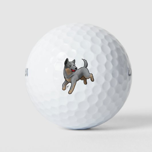 Australian Cattle Dog Golfballen (Voorkant)