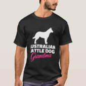 Australian Cattle Dog Grandma T-shirt (Voorkant)