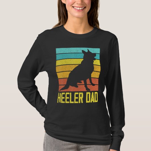 Australian Cattle Dog I Pet I Heeler Dad I Heeler T-shirt (Voorkant)