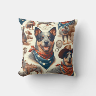 Australian Cattle Dog Illustratie Kussen