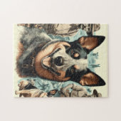Australian Cattle Dog Illustratie Legpuzzel (Horizontaal)