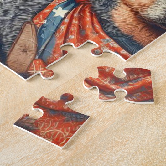  Australian Cattle Dog Illustratie Legpuzzel (Zijkant)