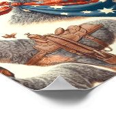  Australian Cattle Dog Illustratie Poster (Hoek)