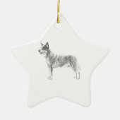 Australian Cattle Dog Keramisch Ornament (Voorkant)