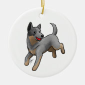 Australian Cattle Dog Keramisch Ornament (Voorkant)