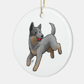 Australian Cattle Dog Keramisch Ornament (Links)