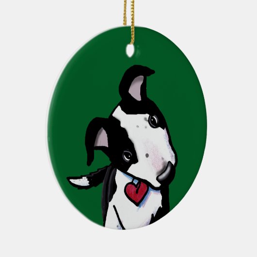 Australian Cattle Dog Keramisch Ornament (Rechts)