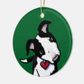 Australian Cattle Dog Keramisch Ornament (Links)