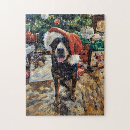 Australian Cattle Dog Kerstpuzzel Legpuzzel (Verticaal)