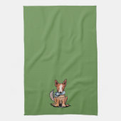 Australian Cattle Dog Kitchen Towel Theedoek (Verticaal)